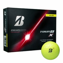ブリヂストン　ツアーB X 2026年モデル ゴルフボール イエロー　1ダース（12球入り）