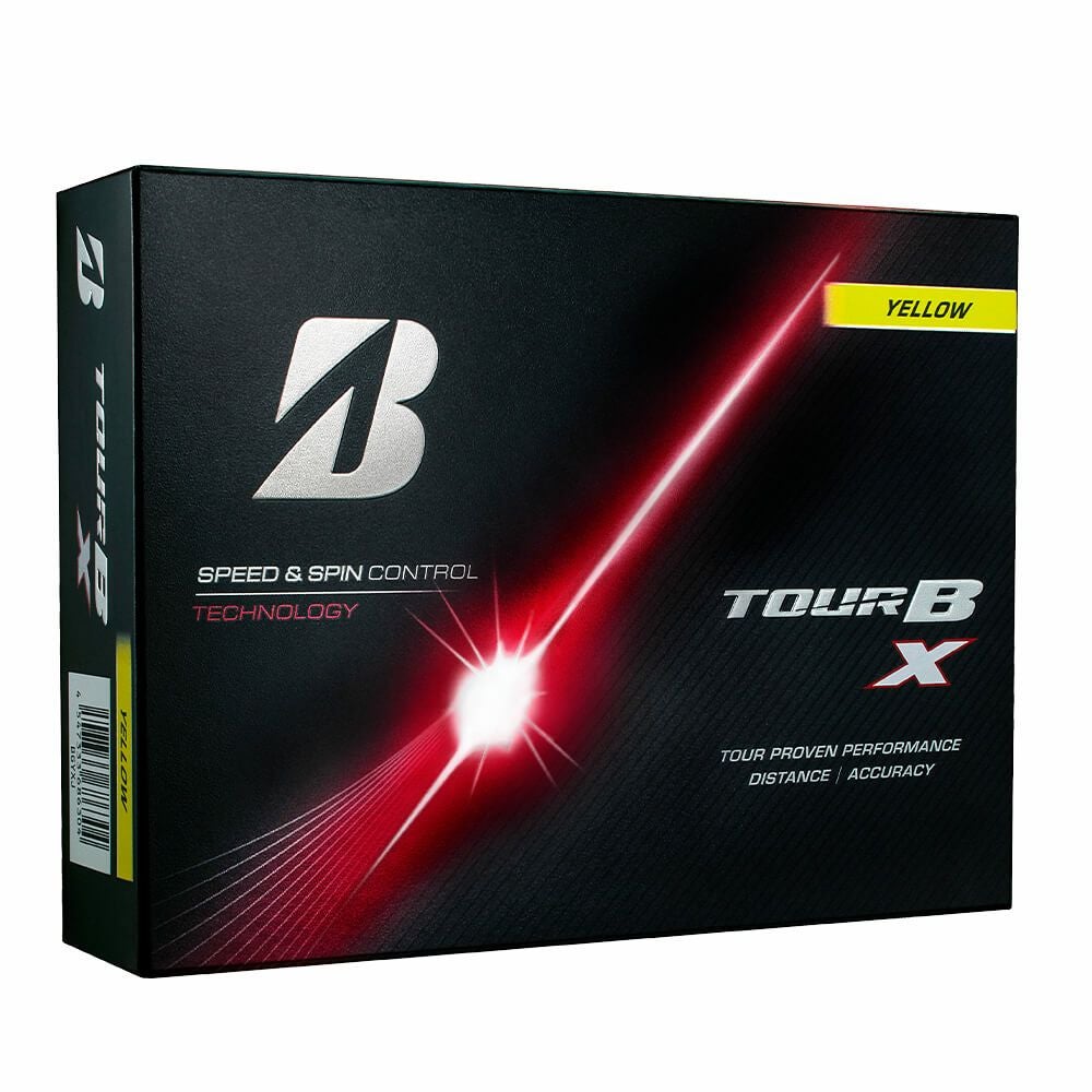 ブリヂストン ツアーB X 2026年モデル ゴルフボール イエロー 1ダース