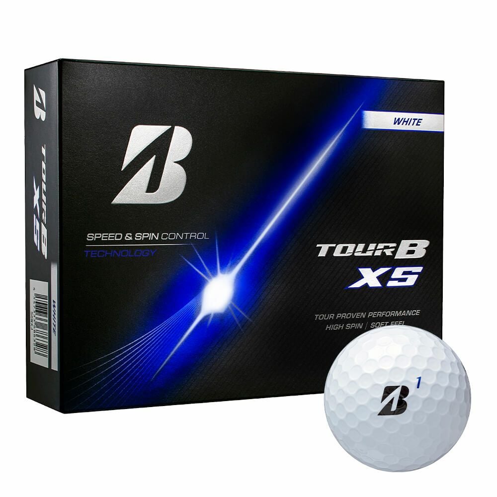 ブリヂストン ツアーB XS 2026年モデル ゴルフボール ホワイト 1ダース（12球入り）
