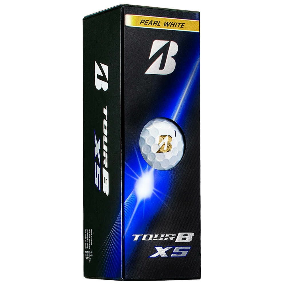 ブリヂストン ツアーB XS 2026年モデル ゴルフボール パールホワイト 1