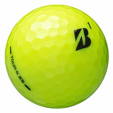 ブリヂストン　ツアーB XS 2026年モデル ゴルフボール イエロー　1ダース（12球入り） イエロー 詳細4