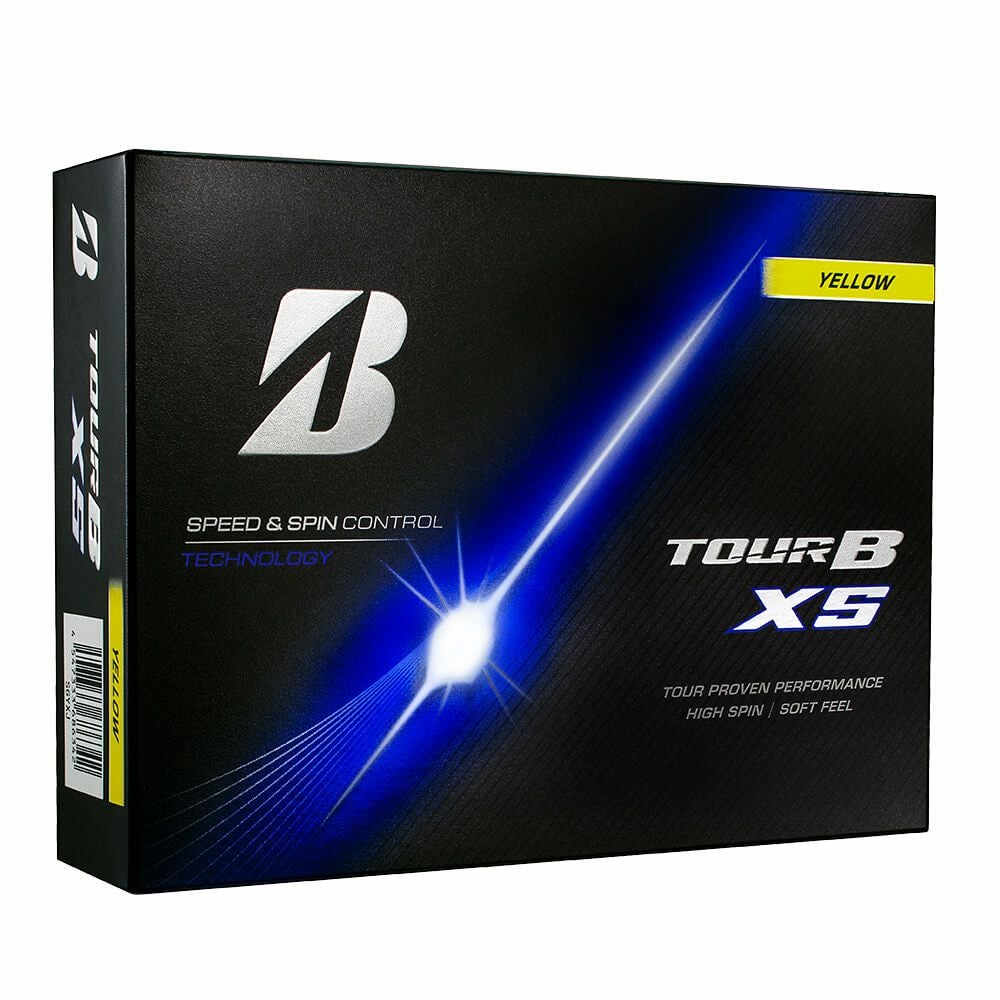 ブリヂストン　ツアーB XS 2026年モデル ゴルフボール イエロー　1ダース（12球入り） イエロー 詳細5