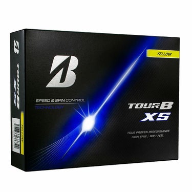 ブリヂストン　ツアーB XS 2026年モデル ゴルフボール イエロー　1ダース（12球入り） イエロー 詳細5