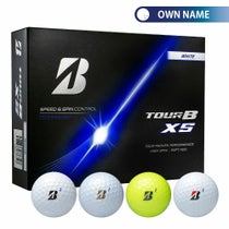 オウンネーム専用 ブリヂストン　ツアーB XS 2026年モデル ゴルフボール 1ダース（12球入り）