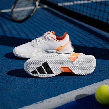 アディダス adidas　デファイアント スピード 2 Defiant Speed 2 テニス シューズ JR1745 ホワイト 詳細17