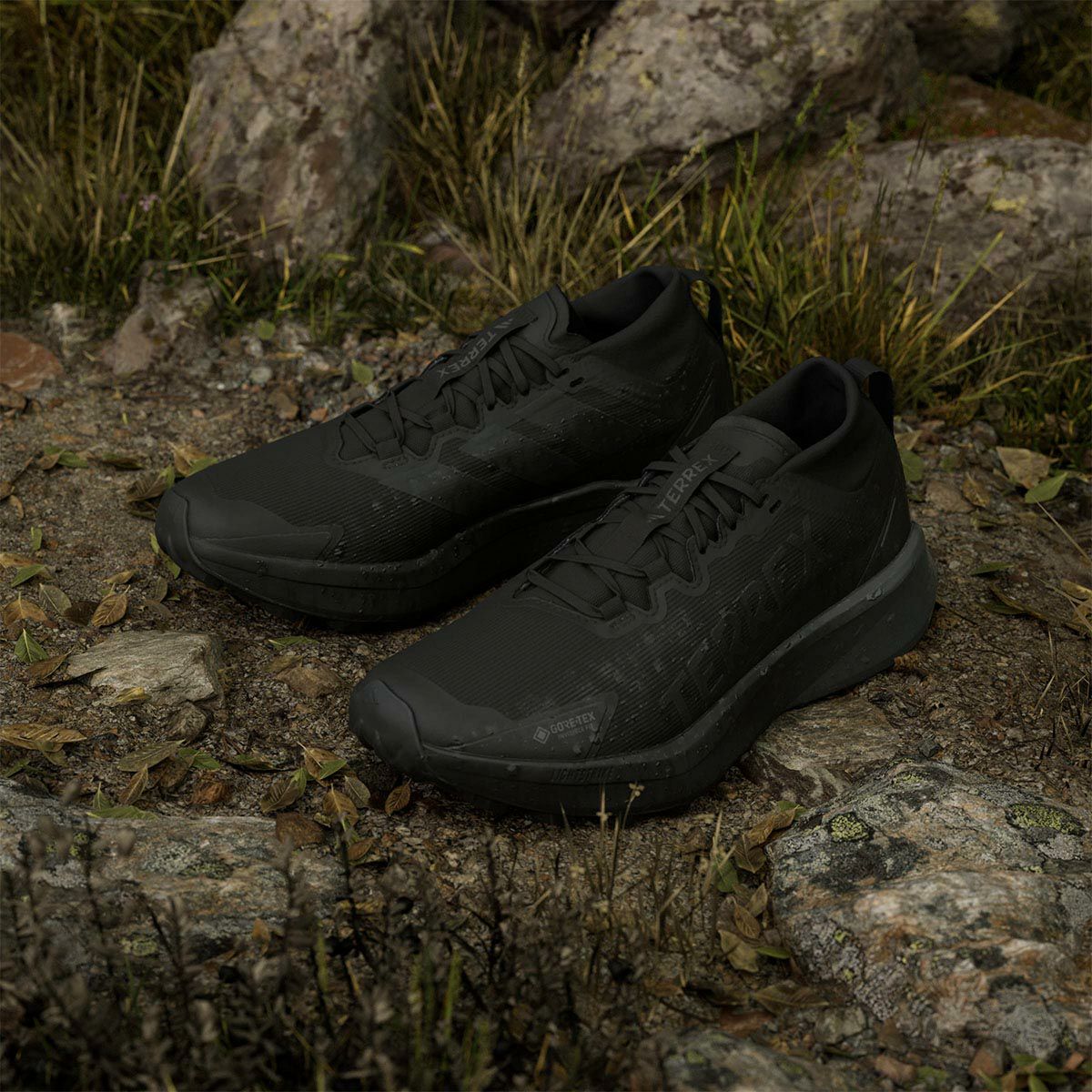 アディダス adidas　アウトドア テレックス TERREX アグラヴィック GTX Agravic トレイルランニングシューズ JR5240 ブラック 詳細20