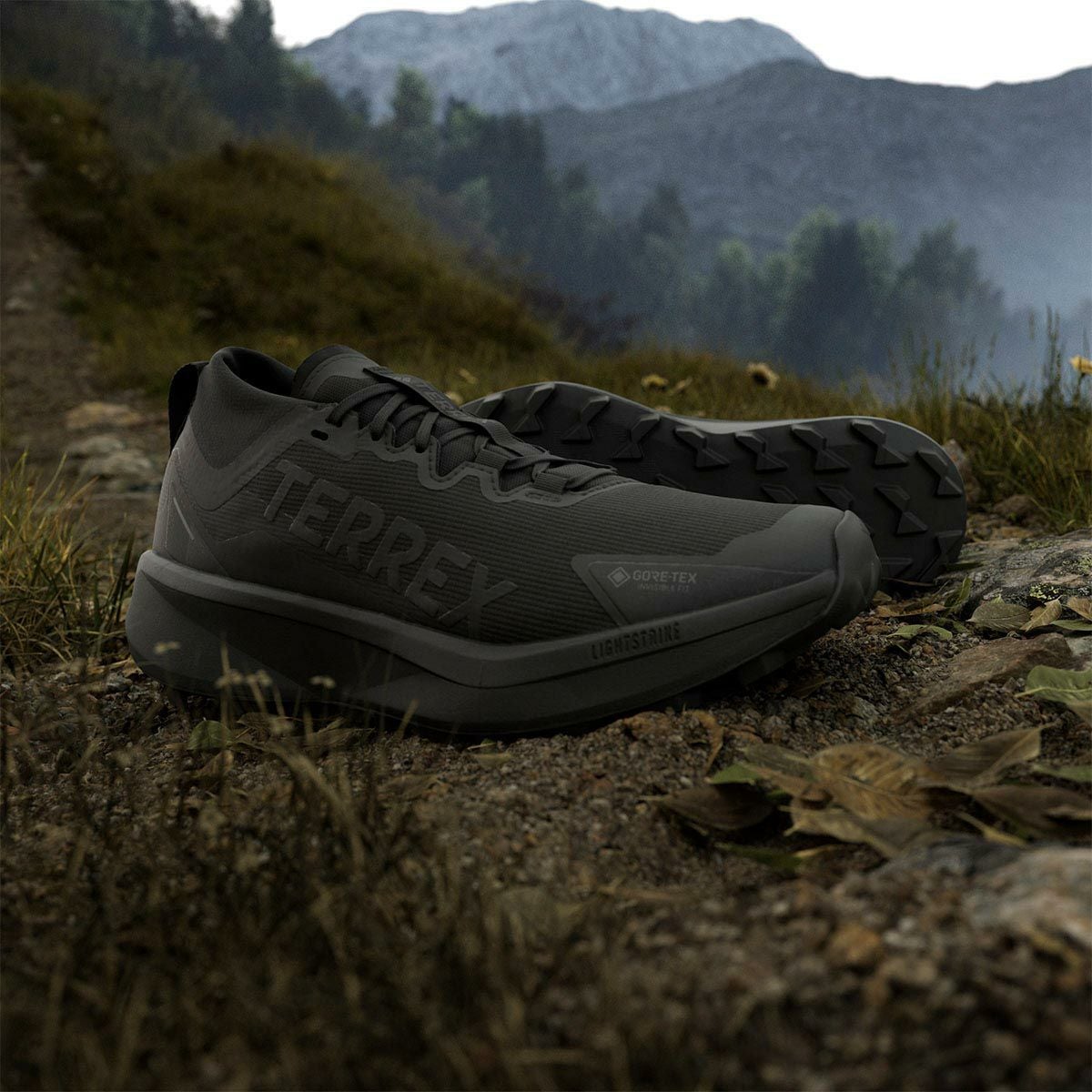 アディダス adidas　アウトドア テレックス TERREX アグラヴィック GTX Agravic トレイルランニングシューズ JR5240 ブラック 詳細23