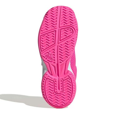 アディダス adidas　コートフラッシュ フックアンドループ キッズ Courtflash Hook-and-Loop テニス シューズ JR4428 ピンク 詳細4