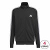 アディダス adidas　メンズ スリーストライプス レギュラーフィット ダブルニット トラックトップ トレーニングシャツ DH100