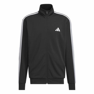 アディダス adidas　メンズ スリーストライプス レギュラーフィット ダブルニット トラックトップ トレーニングシャツ DH100 詳細2