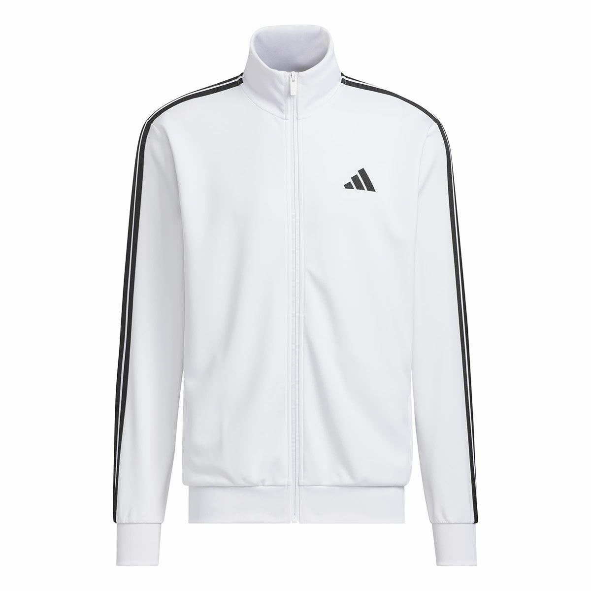 アディダス adidas　メンズ スリーストライプス レギュラーフィット ダブルニット トラックトップ トレーニングシャツ DH100 詳細12