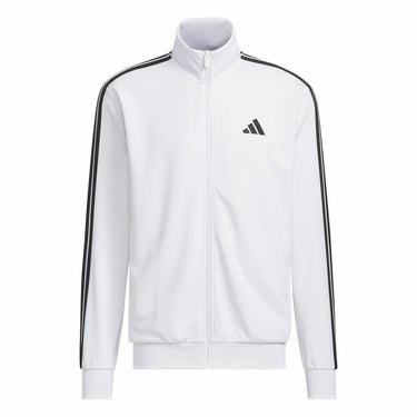 アディダス adidas　メンズ スリーストライプス レギュラーフィット ダブルニット トラックトップ トレーニングシャツ DH100 詳細12