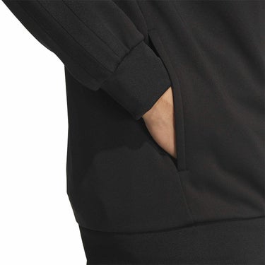 アディダス adidas　メンズ スリーストライプス レギュラーフィット ダブルニット トラックトップ トレーニングシャツ DH100 詳細21