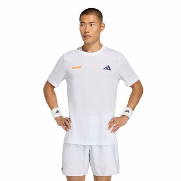 アディダス adidas　メンズ テニス ホットエッグ グラフィック 半袖Tシャツ N6886 詳細2