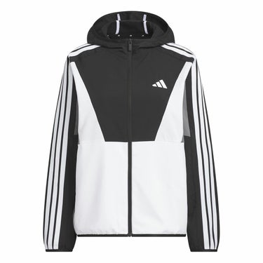 アディダス adidas　レディース W TEAM クロスジャケット ウインドシャツ WK430 詳細2