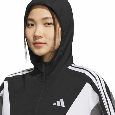 アディダス adidas　レディース W TEAM クロスジャケット ウインドシャツ WK430 詳細5