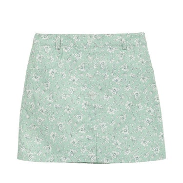 【ss特価】キャロウェイ レディース フラワープリント スカート C25128207 ゴルフウェア [2025年春夏モデル 50％OFF] 特価 ライトグリーン