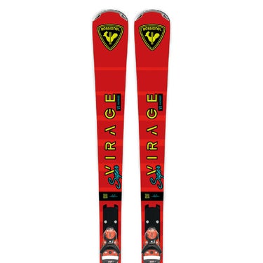 ロシニョール ROSSIGNOL　SUPER VIRAGE VI OVERSIZE KONECT + NX 12 KONECT GW B80 BLACK HOT RED スーパー ヴィラージュ VI オーバーサイズ KONECT　スキー板 ビンディングセット 2025-2026