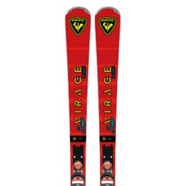 ロシニョール ROSSIGNOL　SUPER VIRAGE VI OVERSIZE KONECT + NX 12 KONECT GW B80 BLACK HOT RED スーパー ヴィラージュ VI オーバーサイズ KONECT　スキー板 ビンディングセット 2025-2026