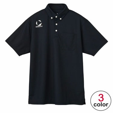 ムーブスポーツ MOVESPORT　ボタンダウンポロシャツ ST5SHST1M 2020年モデル 詳細1