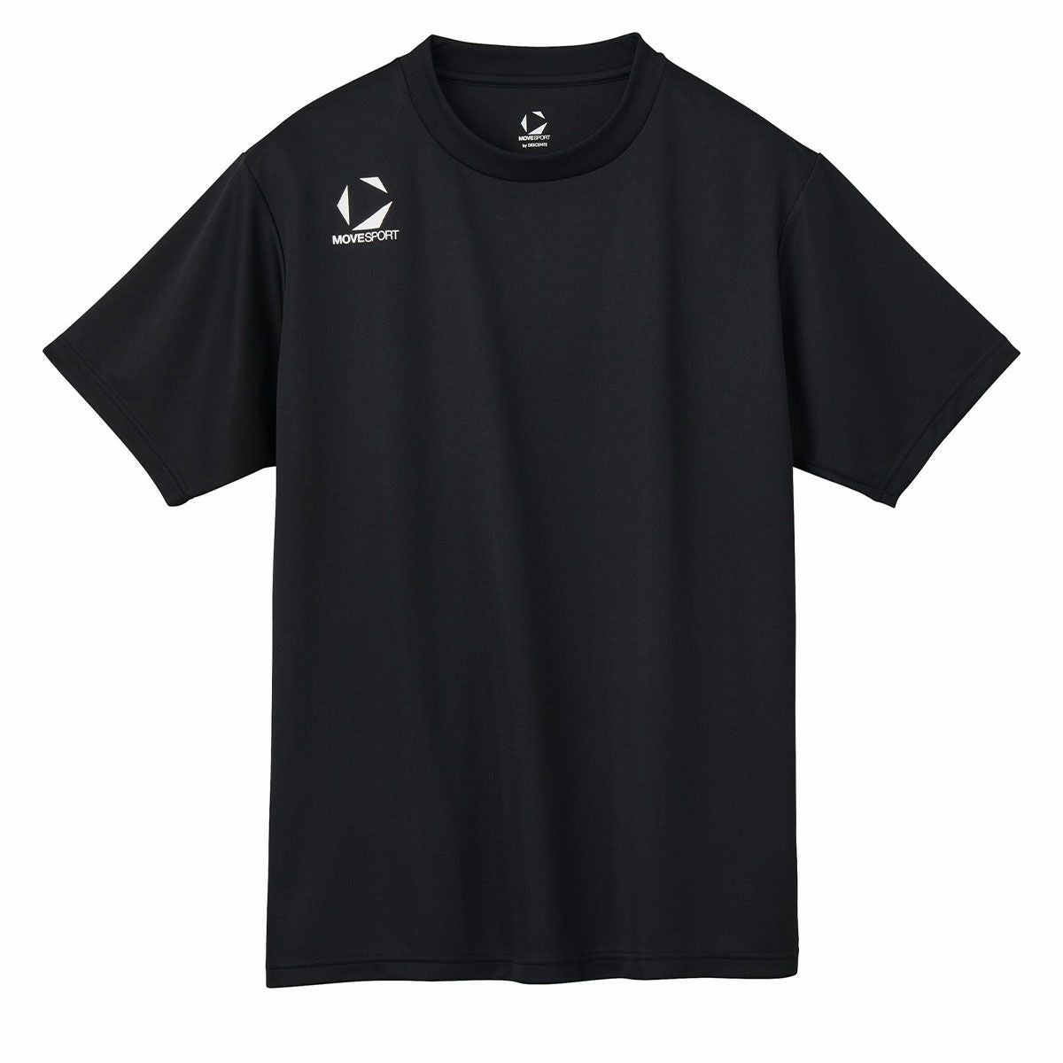 ムーブスポーツ MoveSport メンズ ワンポイント ショートスリーブ 半袖 トレーニング クルーネック Tシャツ ST5SHTT0M