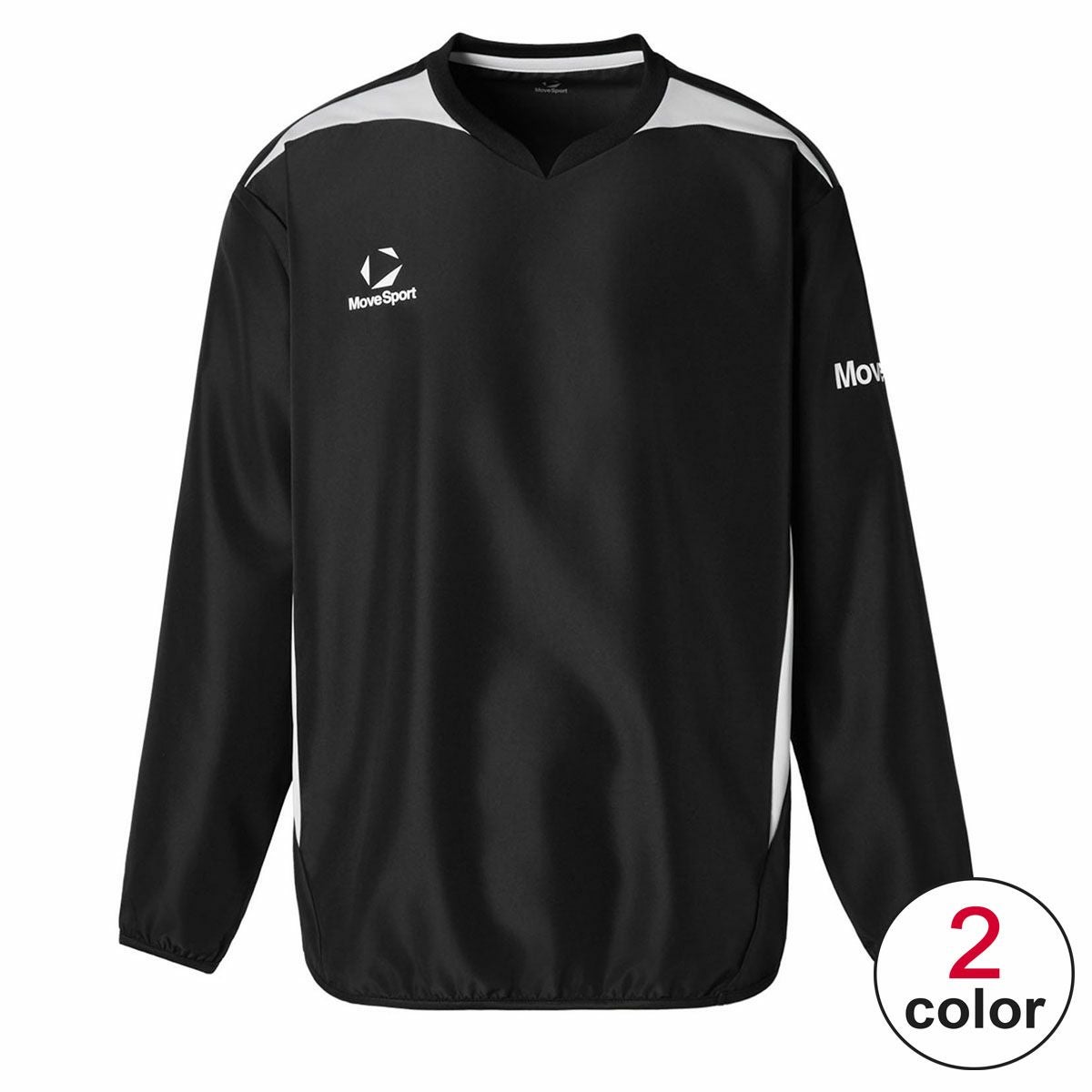 ムーブスポーツ MOVESPORT　長袖ウインド ピステシャツ ST6SWBT1M 2026年モデル 詳細1