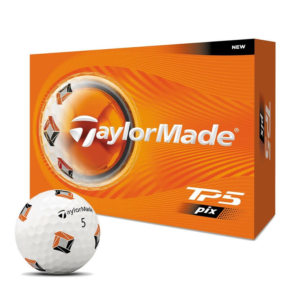 テーラーメイド　TP5 pix 2026年モデル ゴルフボール　1ダース（12球入り）　ホワイト ホワイト（Pix）