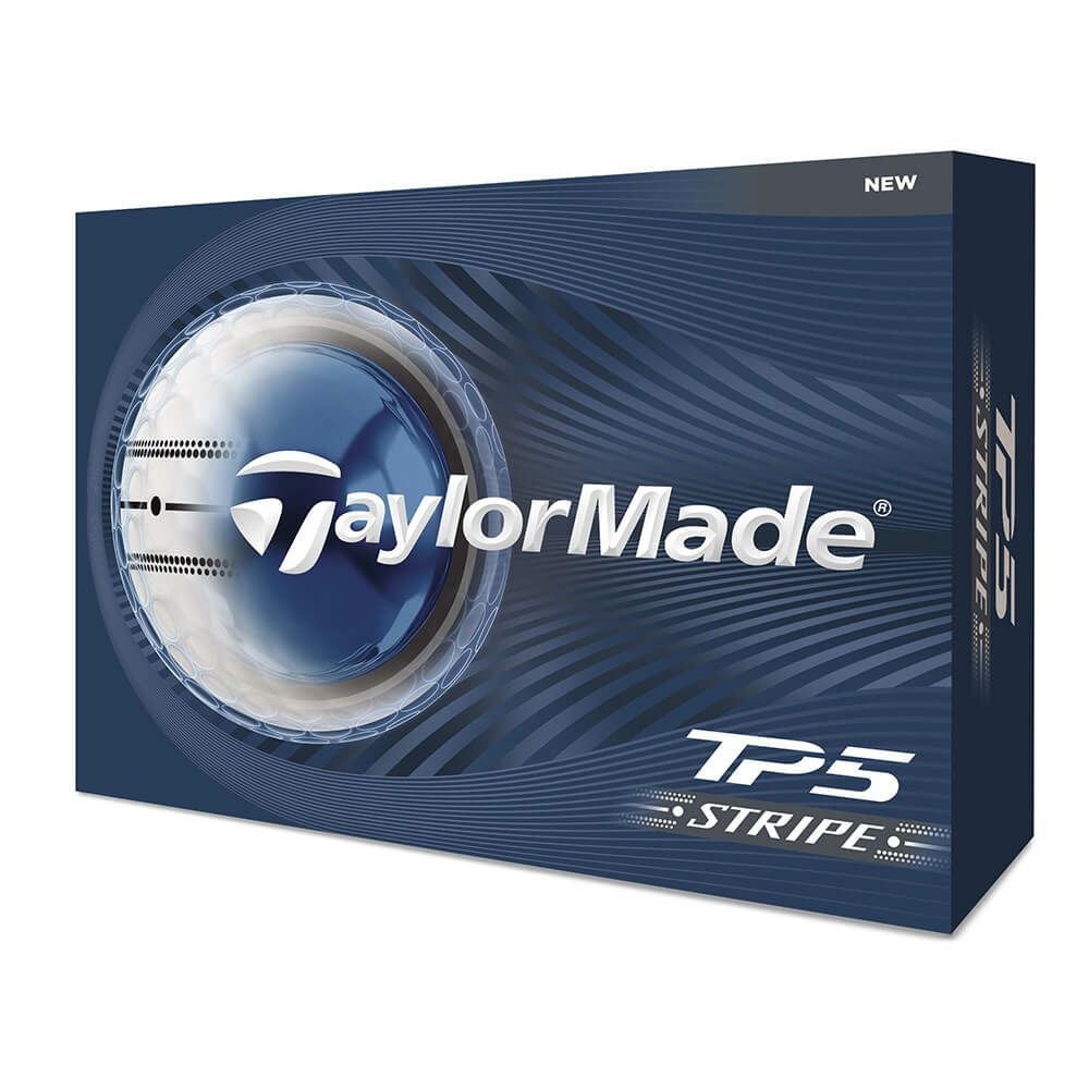 テーラーメイド　TP5 STRIPE 2026年モデル ゴルフボール　1ダース（12球入り）　ホワイト ホワイト（Stripe） 詳細6