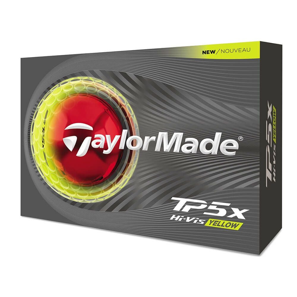 テーラーメイド　TP5x 2026年モデル ゴルフボール　1ダース（12球入り）　イエロー イエロー 詳細4