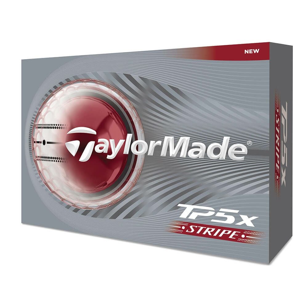 テーラーメイド　TP5x STRIPE 2026年モデル ゴルフボール　1ダース（12球入り）　ホワイト ホワイト（Stripe） 詳細6