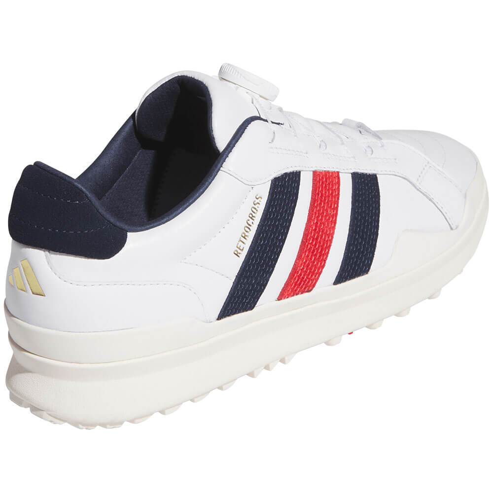 アディダス adidas　レトロクロス グリップモア ボア メンズ スパイクレス ゴルフシューズ OMO14 HP3717　2026年モデル 詳細6