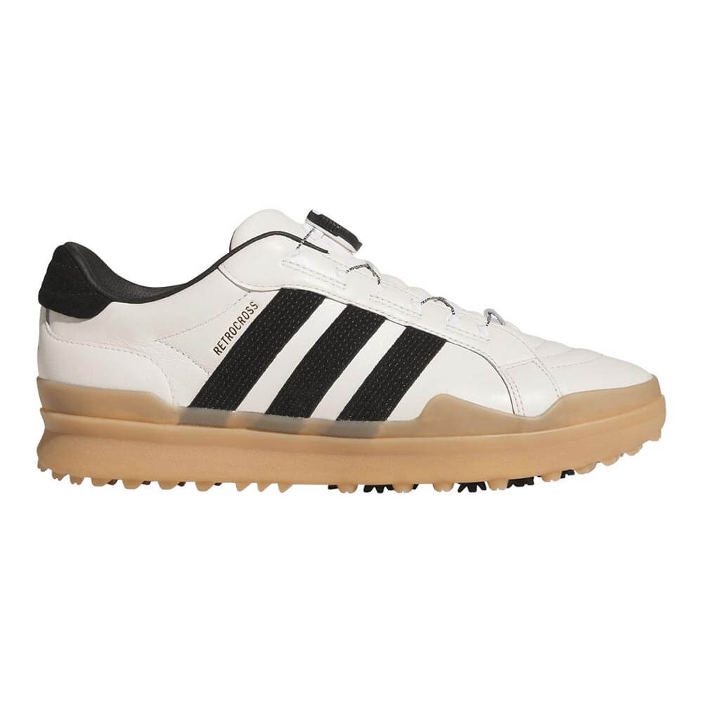 アディダス adidas　レトロクロス グリップモア ボア メンズ スパイクレス ゴルフシューズ OMO14 HP3718　2026年モデル 詳細1