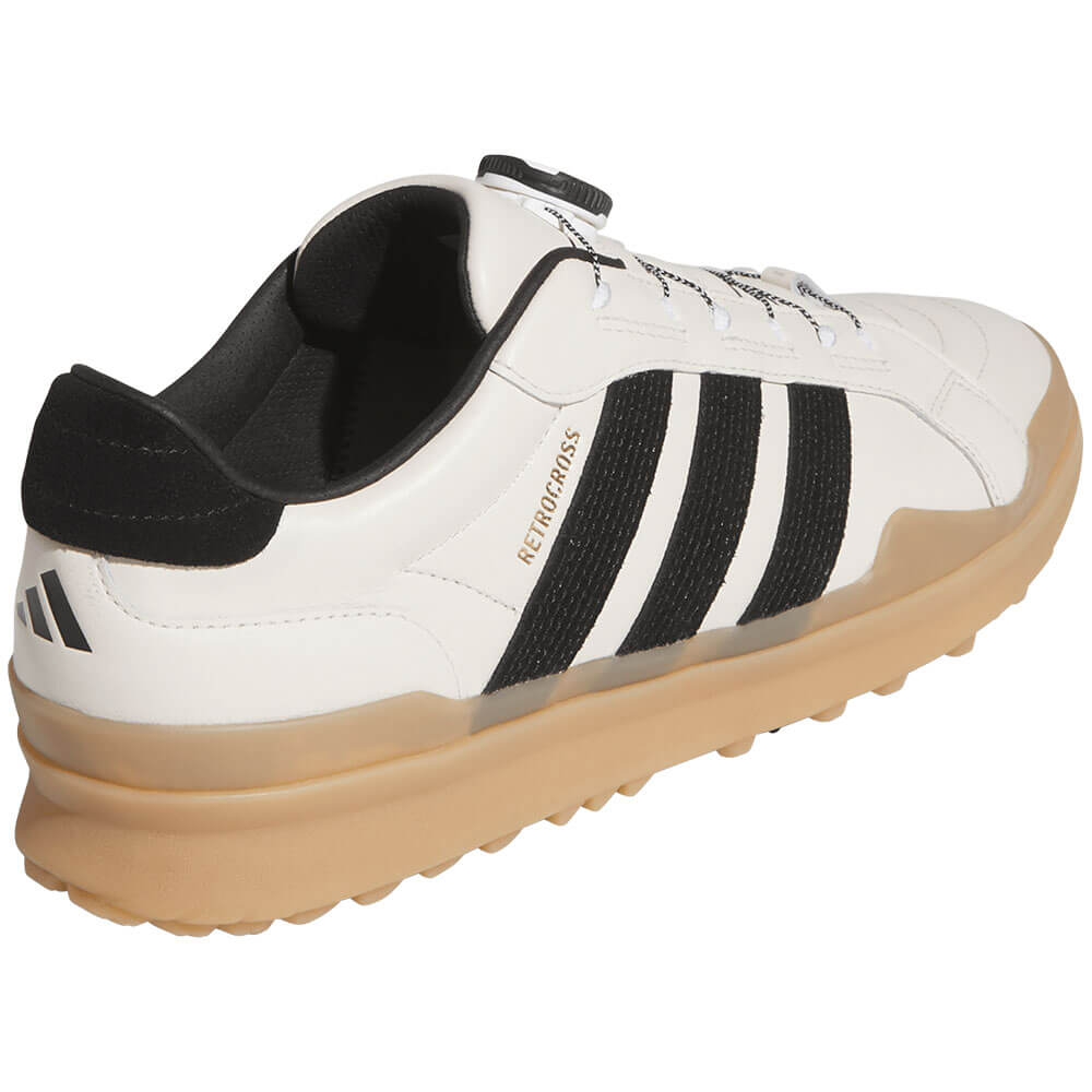 アディダス adidas　レトロクロス グリップモア ボア メンズ スパイクレス ゴルフシューズ OMO14 HP3718　2026年モデル 詳細6