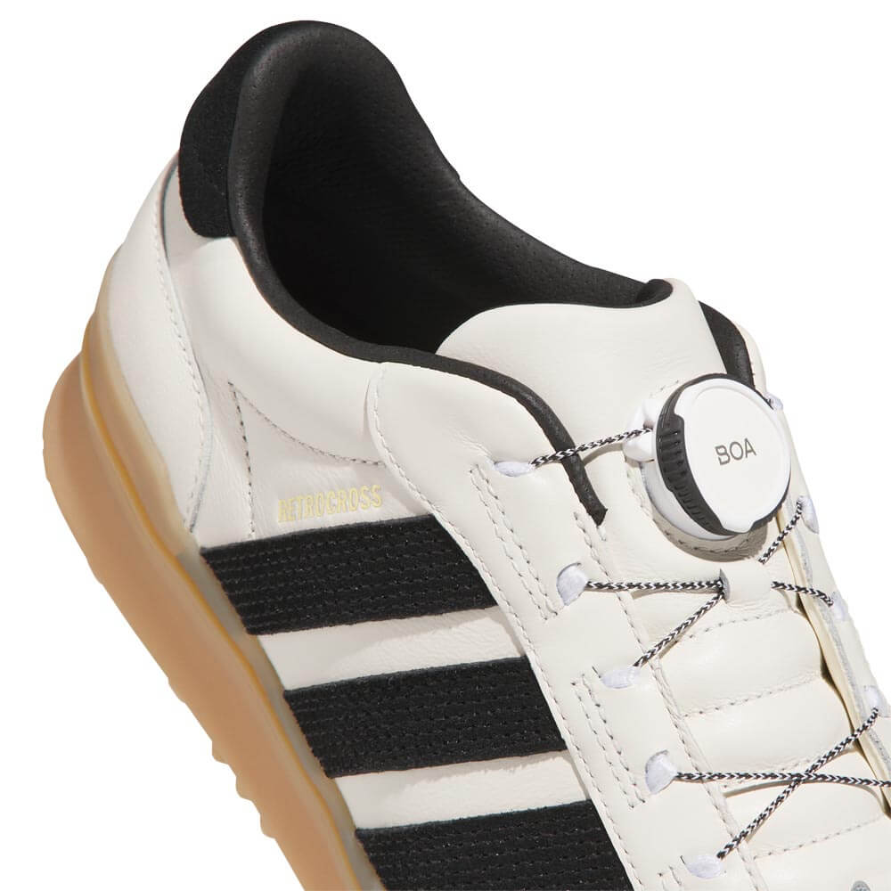 アディダス adidas　レトロクロス グリップモア ボア メンズ スパイクレス ゴルフシューズ OMO14 HP3718　2026年モデル 詳細7