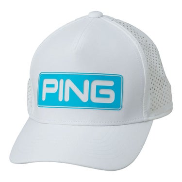 ピン PING　キャンディバー メッシュキャップ HW-T2501 38205-12 WHITE/TURQUOISE WHITE/TURQUOISE