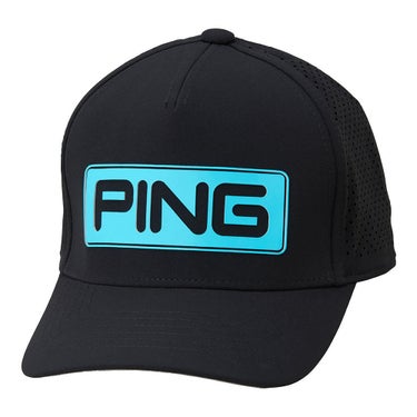 ピン PING　キャンディバー メッシュキャップ HW-T2501 38205-13 BLACK/TURQUOISE BLACK/TURQUOISE