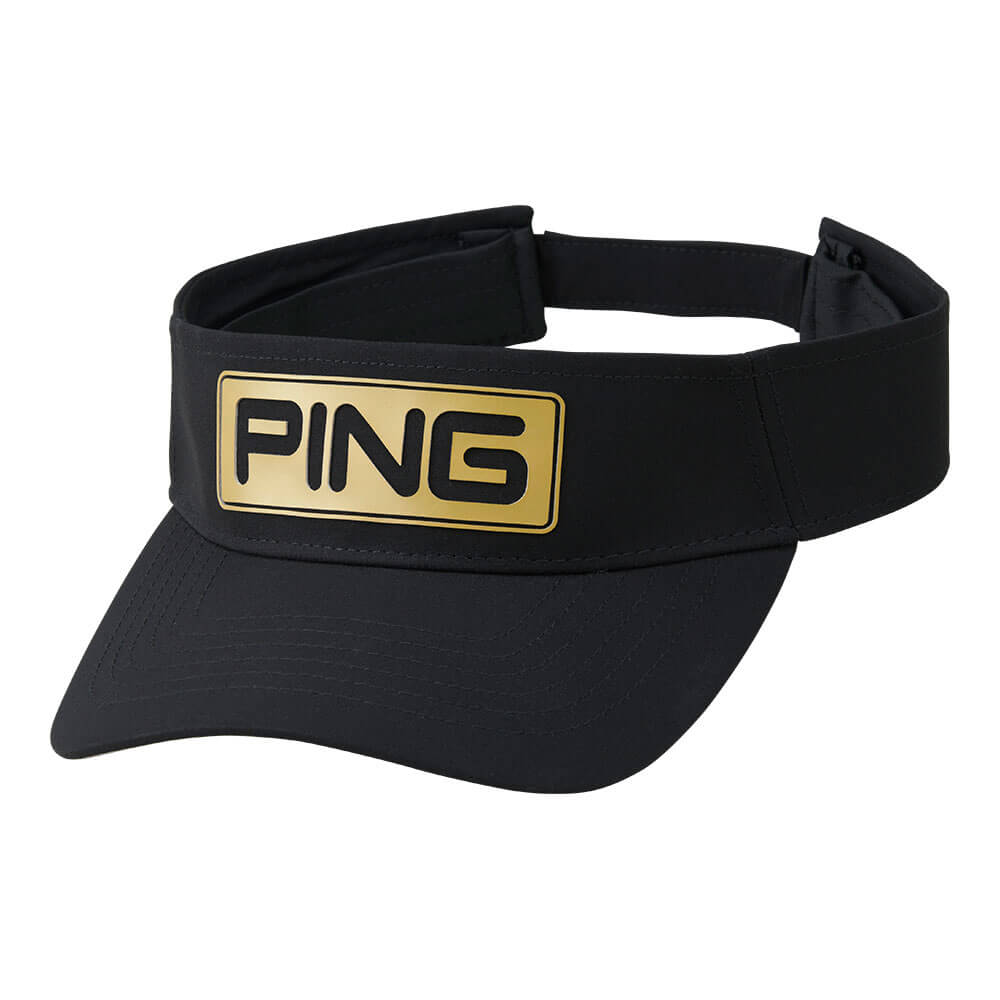 ピン PING ツアー バイザー HW-T2502 38206-06 BLACK/GOLD