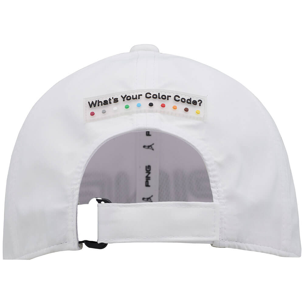 ピン PING　カラーコード キャップ HW-U2501 38209-01 WHITE 詳細2
