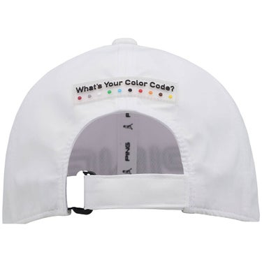 ピン PING　カラーコード キャップ HW-U2501 38209-01 WHITE 詳細2