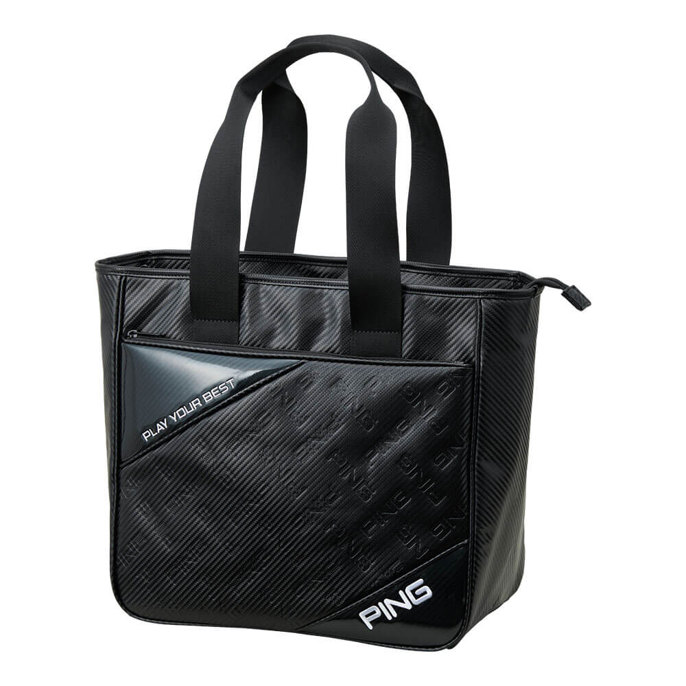 ピン PING エンボス トートバッグ GB-U2517 38575-02 BLACK