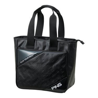 ピン PING　エンボス トートバッグ GB-U2517 38575-02 BLACK BLACK