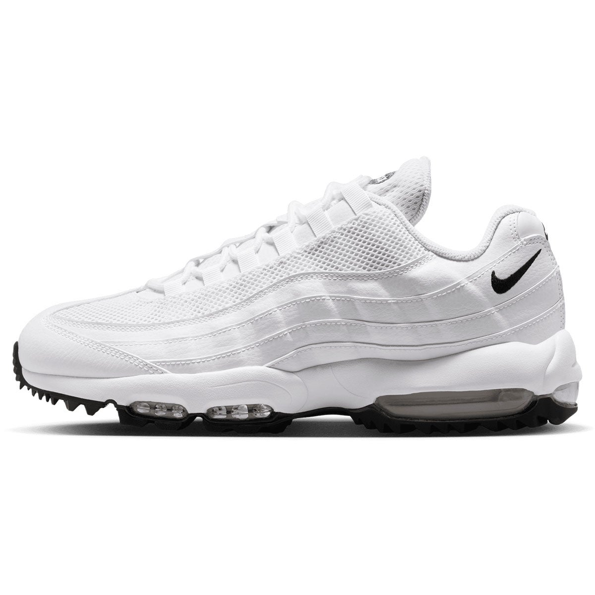 ナイキ NIKE　エア マックス AIR MAX 95G　スパイクレス ゴルフシューズ　HV4696 100 ホワイト/ライトグラファイト 詳細2