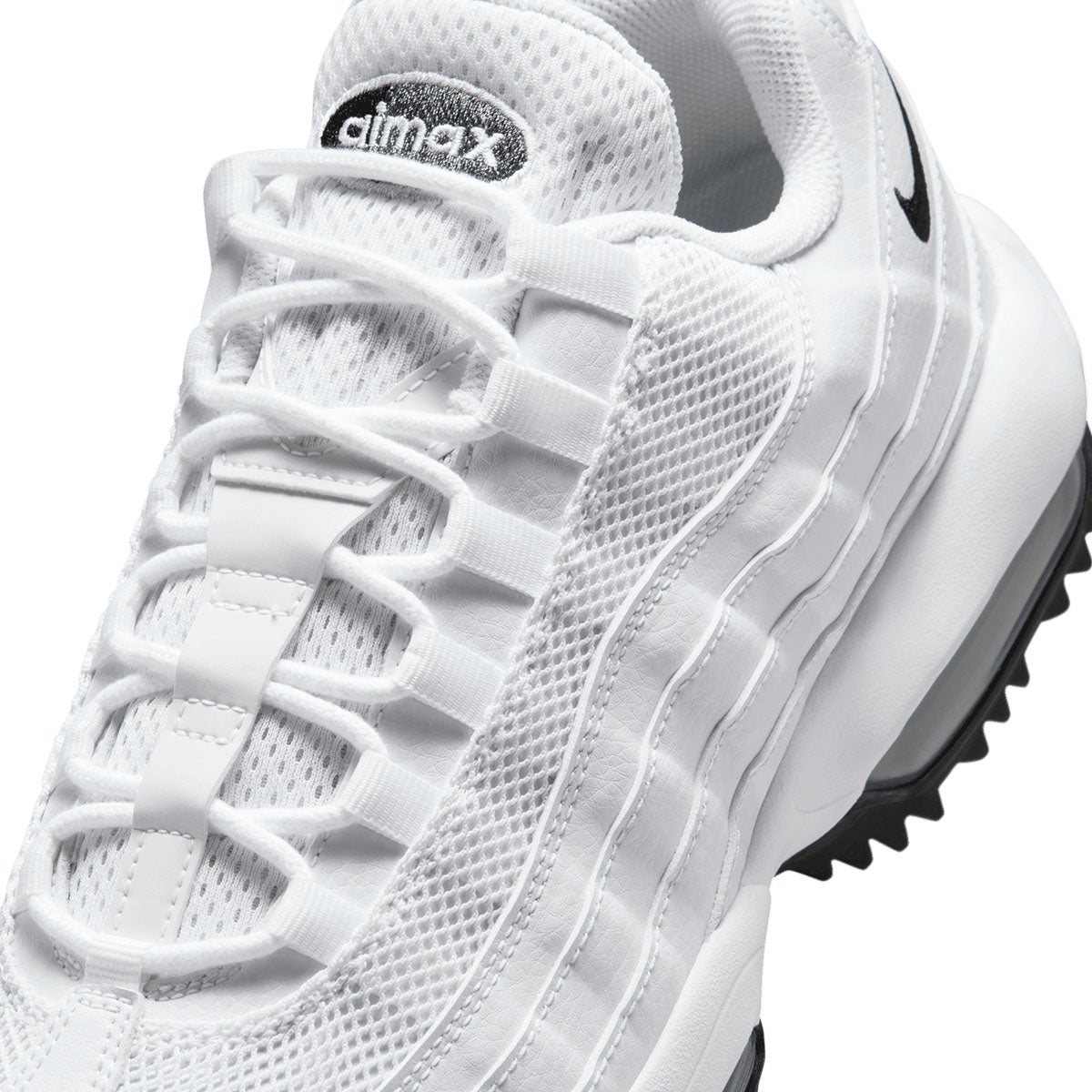 ナイキ NIKE　エア マックス AIR MAX 95G　スパイクレス ゴルフシューズ　HV4696 100 ホワイト/ライトグラファイト 詳細7