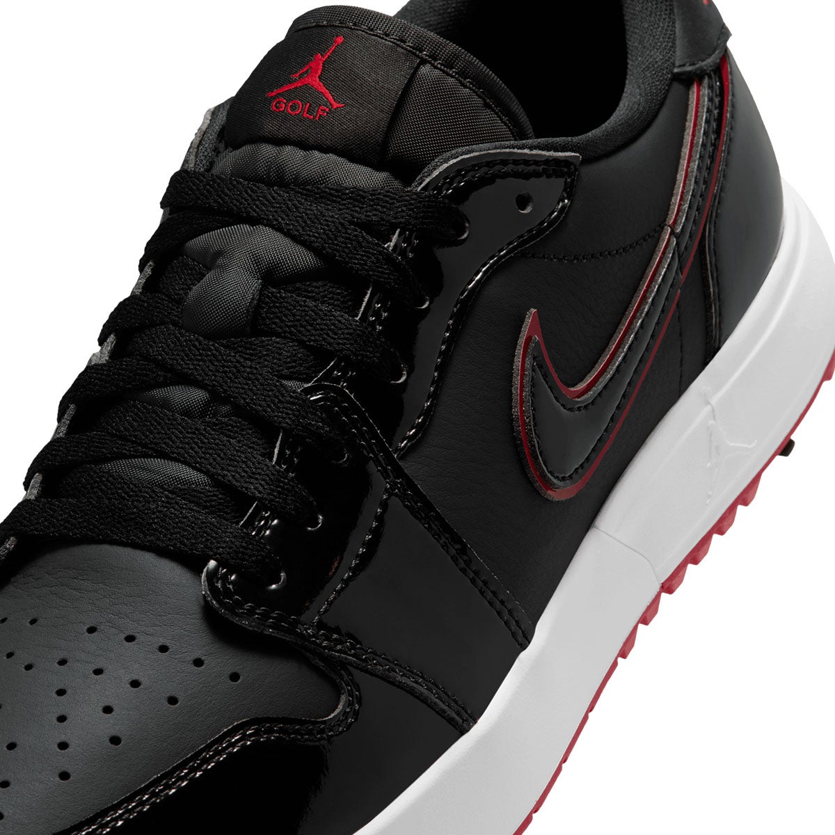 Air Jordan 1 Low G エアジョーダン　スパイク ゴルフシューズ IQ3417 002 ブラック/ホワイト/レッド 詳細7
