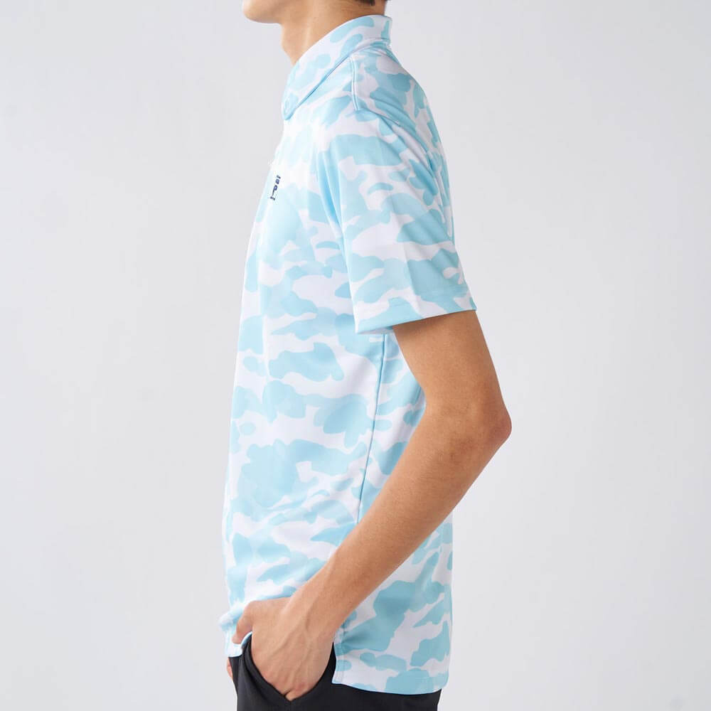 フィラ FILA　メンズ カモフラージュ柄 半袖 ポロシャツ 744-677Y　2025年モデル 詳細4