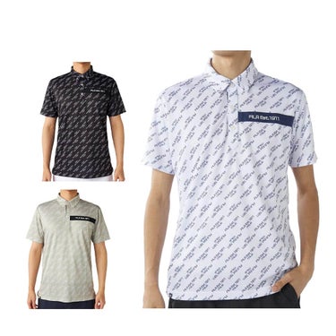 フィラ FILA　メンズ 総柄 半袖 ポロシャツ 744-680Y　2025年モデル 詳細1