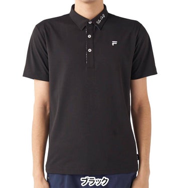 フィラ FILA　メンズ ジャガード 半袖 ポロシャツ 745-644　2025年モデル 詳細2