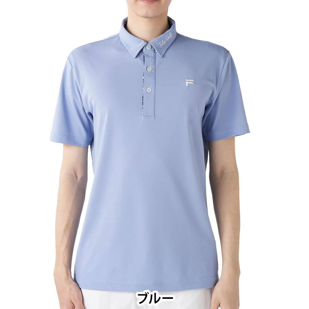 フィラ FILA　メンズ ジャガード 半袖 ポロシャツ 745-644　2025年モデル 詳細7