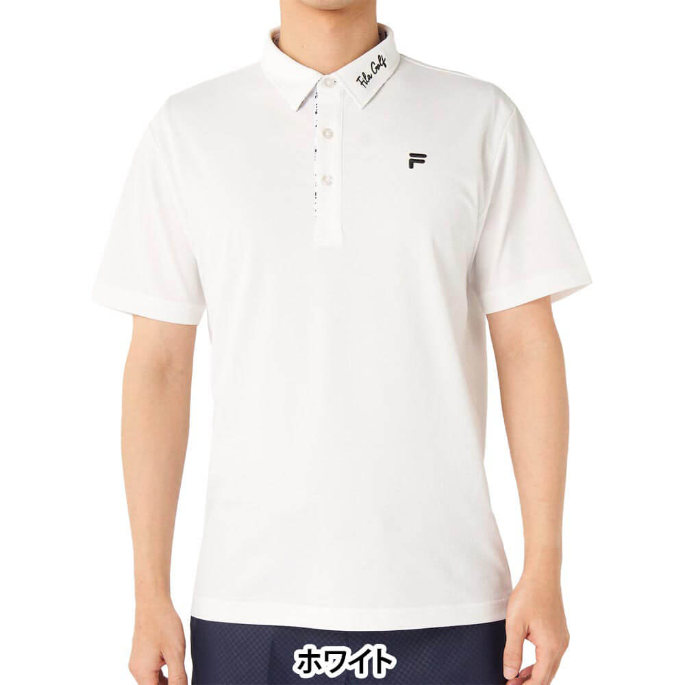 フィラ FILA　メンズ ジャガード 半袖 ポロシャツ 745-644　2025年モデル 詳細10