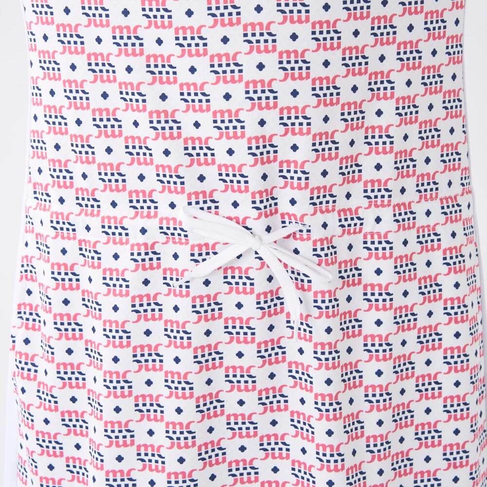 マリクレール marie claire　レディース モノグラム柄 ハーフジップ 半袖 チュニック 715-451　2025年モデル 詳細14